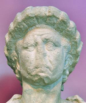 Maximian Roman Emperor reigned 286-308 Rijksmuseum van oudheden Leiden